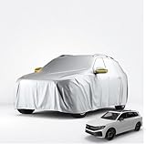 SUV Autoplane Autoschutzhülle Vollgarage Auto Garage Abdeckung - Car Cover - Abdeckplane wasserdicht - Autoabdeckung - Outdoor & Indoor - (1x SUV (490x190x180cm))