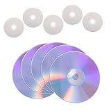 Kisangel 10 Stück Leere CD Rs Einmal Beschreibbare Discs Backup Discs Beschreibbare Computer Brenndiscs Video DVD R CD Rohlinge Duplizierungsdiscs Musik