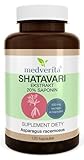 Medverita - Shatavari 500mg pro Kapsel - Sanopin-Extrakt 20% - Fruchtbarkeit - Menopause - 120 Kapseln