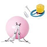 Trufolxiaz Somersaults Hilfsmittel Fitness Yoga Mit Schultergurt Explosionssicherer Übungsball Rückflip Trainingsausrüstung Verdickte Aufblasbare Explosionssichere Übungskugel