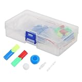 ERINGOGO DNA Modell Bausatz Doppelhelix Lernspielzeug Biologie Unterricht Experimentierkasten Kunststoff Komponenten für Schule Wissenschaft Gene Struktur Zufällige Farbe Zufällige Farbe