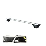 Relingträger 2PCS 120 Oder 135CM Für Kajak Cargoline Snowboarden Universal Passt Auto Mit Original Dach Rack SUV Dach Rack Querstangen Dachreling (Farbe : Silver 1.15M 2pcs)