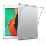 kwmobile Hülle kompatibel mit Apple iPad Air 2 Hülle - weiches TPU Silikon Case transparent - Tablet Cover Matt Transparent