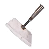 Lurrose Tragbare Gartenschaufel aus Rostfreiem Edelstahl Multifunktionaler Unkrautspaten mit Rutschfestem Griff Leichtes Gartenwerkzeug zum Pflanzen und Jäten für Männer Frauen