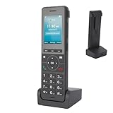 Jectse 4G LTE Tragbares WiFi-Telefon, Schnurloses VoIP-Telefon mit SIM-Kartensteckplatz, 2,4-Zoll-Farb-LCD-Bildschirm, 3 SIP-Konten, 3-Wege-Konferenzgespräche, mit BT und (Europäische Version)