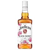 Jim Beam Black Cherry - Bourbon Whiskey mit Schwarzkirsch-Likör - mit weichem und rundem Geschmack - 32.5% Vol. - 700ml