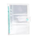 RGYBAO Transparentes Fotoalbum für 7,6 cm große Fotos, für 120 transparente Fotohüllen für Familien- und Urlaubserinnerungen, besondere Anlässe