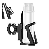 Aomiun Flaschenhalter Fahrrad, Getränkehalter Motorrad - Trinkflaschenhalter für Rahmen und Lenker, Einstellbare Flaschengröße, für Fahrrad Mountainbikes Rennrad Motorrad Kinderwagen