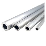 ROEUIPG Aluminium Profil Aluminiumrohr, 3 mm Dicke, 10–60 mm Außendurchmesser, gerade, rund, 300 mm, 500 mm lang, 6063 Aluminiumlegierungsrohr Metallrohr(300mm,OD 21 x ID 15mm)