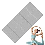 Yogamatte – Gymnastikmatte für Training, Sport, faltbare Yogamatten, Heimübungen, Meditationsmatten, dicke, faltbare Studio- und Fitness-Studio-Dehnungsmatte für den Heimgebrauch mit verbessertem