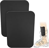 2 Stück Snowboard Shin Protector-Ski Schienbeinschutz-Schienbein Schoner-Dicker Schaumstoff Schienbeinschoner für Skischuh Snowboardschuh Skistiefel Ski Boot