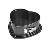 Birkmann, Easy Baking, Springform Herz, Kuchenform mit extra hohem Rand und Marken-Antihaftbeschichtung, auslaufsicher, PFOA-frei, 5 Jahre Garantie, Maße: Ø 22 cm, 881501