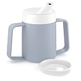 JFA Supplies Trinkbecher für Erwachsene, 2 Griffe, 165 ml, Grau