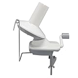 Wollwickelmaschine Handbetrieben, Leicht, Kompakt, Klein, Tischklemme - Leiser Betrieb, Einfaches Garnaufwickeln, Ideal für DIY Häkelprojekte und Garnknäuel