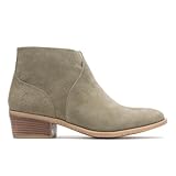 Hush Puppies Women's Sienna Boot Ankle, Olive Suede, 6.5