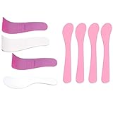 Antihaft Wachs Spatel Silikon Spatel Wachs Applikator Haarentfernung Stifte Applikator Spatel Wiederverwendbar Schaber Wachs Spatel Haarentfernung für Entharrung Augenbrauen Gesicht Körper