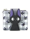 Studio Ghibli Kiki's Delivery Service Jiji Sakura Mini Flap Wallet Lavender NONE, Lavendel, Einheitsgröße