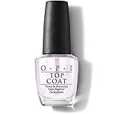 OPI Nail Lacquer Top Coat – Überlack mit Hochglanz-Finish – verlängert die Haltbarkeit von Nagellack – mit extra breitem ProWide Pinsel für einen perfekten Auftrag