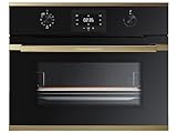 Küppersbusch CBP 6332.0 S4 K-Series.3 Pyrolyse Compact Pizza-Backofen Schwarz/Gold