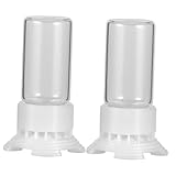 KAILIKETIY 2 Stück Ameisen Wassertränke aus Transparentem Kunststoff Langlebiger Ant Water Feeder für Ameisenkolonie Einfache Handhabung Geeignet für Ameisenhaltung und Ant Keeper Tools