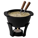 Boska Fondue-Set Party Mini/Für Käsefondue und Soße / 300 ml/Spülmaschinenfester Fonduetopf / 853553