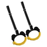 Totority 1 Paar Gymnastik Trainingsringe Fitnessgeräte Für rutschfeste Klimmzugringe Klimmzugringe Trainingsgeräte Für Fitnessringe Gymnastikringe Klimmzugringe Aus Stahl