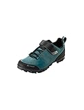 VAUDE atmungsaktive Fahrradschuhe Damen TVL Pavei 2.0 grün Gr. 41, stylische Rennradschuhe Damen für Radreisen oder Tagestouren, bequeme SPD Radschuhe, ganzjährig einsetzbar