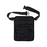 Corghd Gürteltasche, hochwertige Restaurant-Kellnertasche mit verstellbarem Gürtel, Geldtasche, Servierschürze