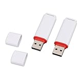 2PCS SteamVR USB Dongle Empfänger, SteamVR Wireless Receiver Adapter für Valve Index Controller, Vive Tracker, Vive Controller, VR Ink Pilot, N7R Tracker, Plug and Play (White)