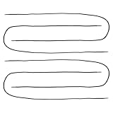 SAFIGLE 4 Stück Elastische Kordelzüge Schwarz für Jogginghosen Hoodie Ersatzkordeln Verstellbar Strapazierfähig für Sportbekleidung und Freizeit