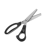 Homoyoyo Multifunktionale Kreative Rundbogen Zickzackschere für Schneidarbeiten bei Stoffen Basteln und Nähen Vielseitig Einsetzbar für Haushalt Büro und Schneidereien