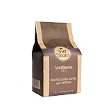 VietBeans KEO - Schokoladiger Kaffee - Gemahlener Röstkaffee - Geröstet in Butter, Rum und Whisky - Intensiver Schoko-Geschmack - Aroma: Schokolade – 250g