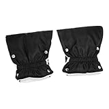 Lenker-Handwärmer (Paar) – universelle Passform für Kinderwagen und Fahrräder, winddichtes Nylon, Druckknopfverschluss, 22 cm x 22 cm x 3 cm (8,66 x 8,66 x 1,18 Zoll)