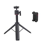 Verstellbares Stativ für Fotografie und Video-Blogging, Aluminium-Kamera, ausziehbare Stange mit Handy- und Tablet-Halterung