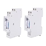 Reinscer 2X Sul180A 15 Minuten Mechanischer Zeitgeber 24 Stunden Programmierbarer Zeitzaehler Zeitschaltuhr Relay-Messung Analysegeraete Neu