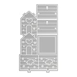 Kerzenhalter-Formen – Silikongussschale, festliche Weihnachtsform, antihaftbeschichteter Wachsformer, wiederverwendbarer Bastelbedarf, DIY-Lampenhersteller für Gips, Ton, Fondant, Projekte