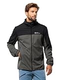 Jack Wolfskin Herren Feldberg Hoody M Softshelljacke, Slate, XL EU