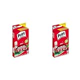 Pritt Klebestift, sicherer und kinderfreundlicher Kleber für Kunst und Bastelarbeiten, starker Klebstoff für Schule & Bürobedarf, 10x11g Pritt Stift (Packung mit 2)