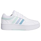 adidas Damen Hoops 3.0 Bold Shoes, Cloud White/preloved Blue, 39 1/3 EU