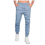 SRZYMJ Hosen Herren Herren Leinenhose Lang Leichte Freizeithose Sommerhose Für Urlaub Strand Alltag Hosen Herren Kurz Jeans Hose Herren Schwarz 3/4 Hose Herren Jeans Zip Off Hose Rockhose