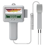 worien 2-In-1-PH-Chlormessgerät, 0,2–3,0 Ppm, CL2-Pegeltester, Pool-Wasserqualitätsmonitor, Handanalysator für Schwimmbäder, Langlebig