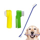 Zahnbürsten für Hunde für Katzenzahnbürsten-Set, Zahnbürsten für Haustiere