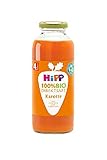 HiPP 100% Direktsaft Karotte (6 x 330 ml), ab 5. Monat, aus frischen Gemüsen direkt gepresst, reich an Vitamin C, ohne Zuckerzusatz, in bester Bio-Qualität
