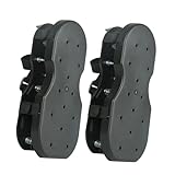 Generisch Schuhe äerieren, Rasenbelüftungsschuhe - Spring Double Layer Aerating Shoes - Nieten vormontierte Sandalen mit verstellbarem Riemen, Hochleistungs-Rasenluft-Erkenntniswerkzeug für Garten