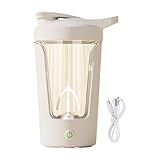 ERRORY Automatischer Rührbecher, 450 ml, auslaufsicherer Trinkbecher, Heimmischer, rotierender Wasserbecher, automatischer Rührbecher, Kaffee, Milchbecher