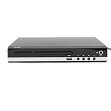 ZDAGELD DVD-Player mit HD-Multimedia-Schnittstelle, CD-Player für den Heimfernseher, für ältere Menschen Geeignet, USB-Eingang, Progressive Scan, Alle Regionen, Fernbedienung, (EU-Stecker 1500 W)