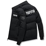 XKPhframe Trapstar junge teenager winterjacke, Winter,warm,leichte, übergangsjacke, cottonjacken für Herren,jacke,cotton jacket herren,Schnee-cottonjacken