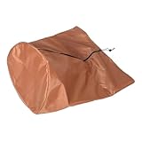 NULYLU Pflanzenschutzhülle Frosttuch Blumentopfsicher Frostschutzabdeckungen Für Bäume Abdeckung Für Blumentopf Blumentopf-gefrierabdeckungen Pflanzenabdeckungen Oxford-Stoff Brown