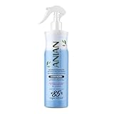 ANIAN - Leave-In Conditioner 400 ml, zweiphasiger feuchtigkeitsspendender Conditioner für alle Haartypen, entwirrt und kontrolliert Frizz, mit Seidenproteinen, Weizen und Keratin