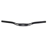 UPANBIKE MTB Mountainbike Fahrrad extralanger Lenker 31,8 mm x 440 mm Riser Bar(Schwarz)